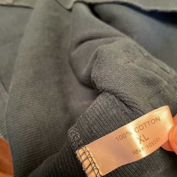 Double D Ranch Tank Top, Teal w Crosses XL - Picture 6 of 6